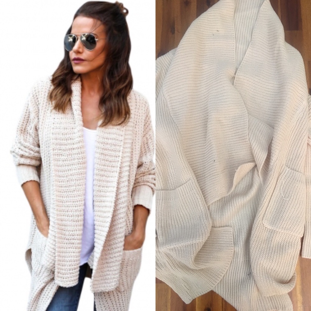 Apricot cardigan
